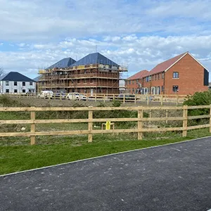 new builds with fences