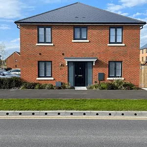 full view of new house