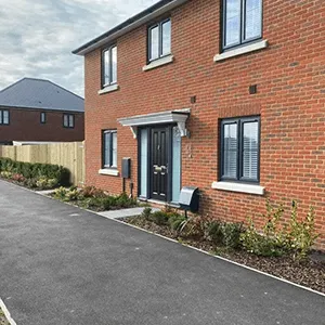 red brick new build
